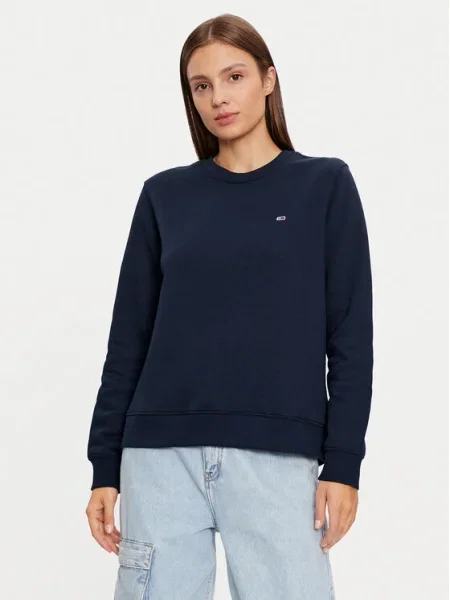 Tommy Jeans Суитшърт тъмносин