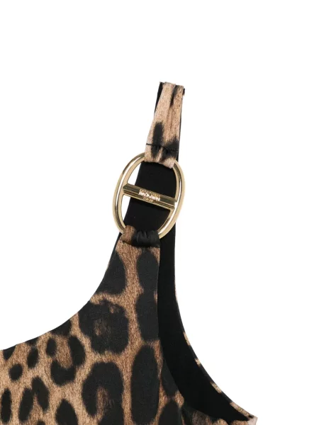 Inel Moschino cu imagine cu model leopard