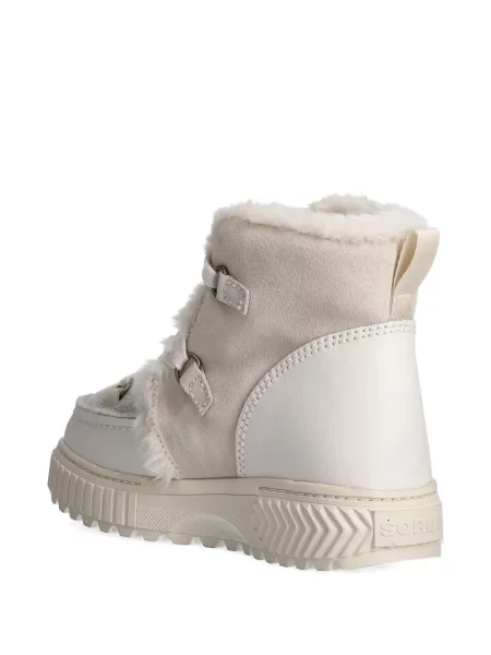 Garnitură de blană botine Sorel cu șireturi din dantelă