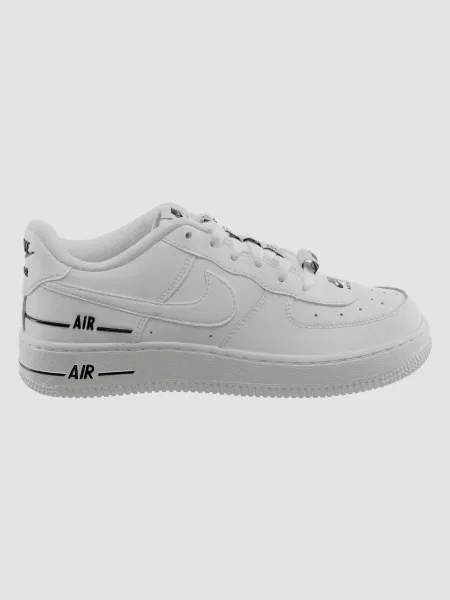 Кожаные кроссовки Nike Air Force 1 белые
