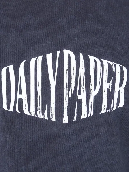 Tricou Daily Paper cu autograf negru