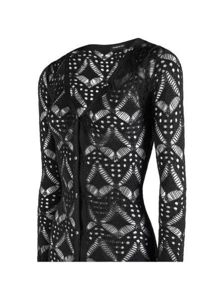 Cardigan Manière De Voir tricotate negru