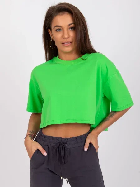Tricou Basic Feel Good verde