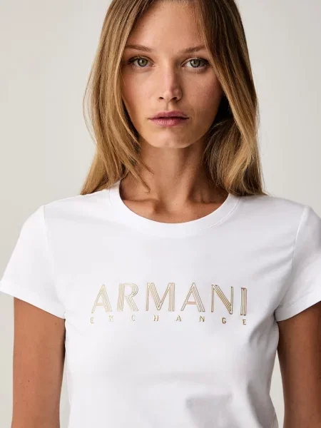 Póló Armani Exchange fehér