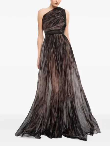 Maksi haljina Elie Saab crna