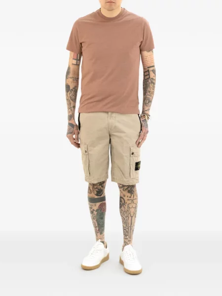 Tricou Zanone scurt maro