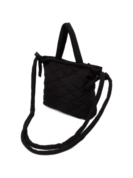 Matlasat geantă shopper Blauer cu autograf negru