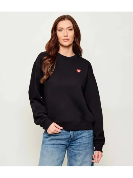 HUGO Hanorac | Relaxed fit negru