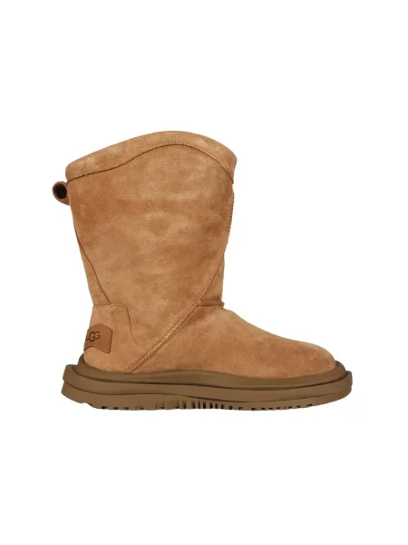 Botki Ugg skórzane klasyczne brązowe