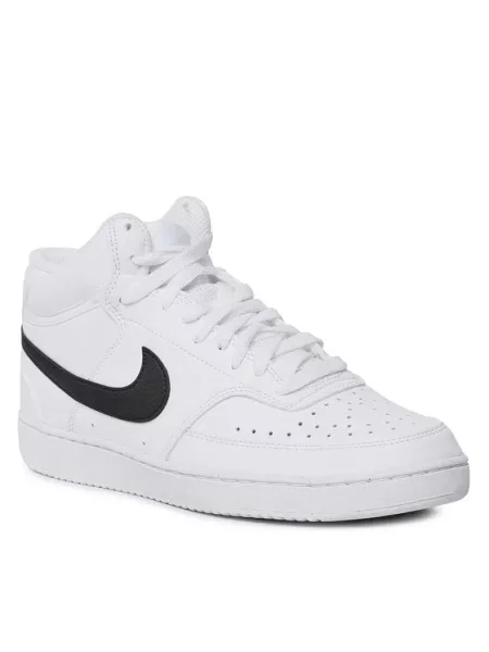 Čevlji Nike Court Vision Mid Nn White/Black/White bela