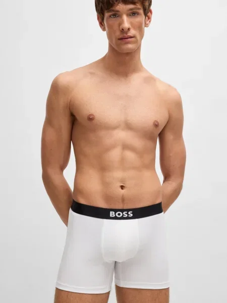 BOSS Boxeri gri / negru alb