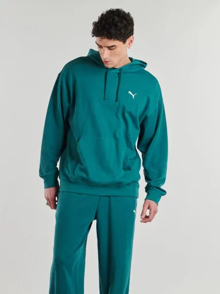 Majica s kapuljačom Puma zelena