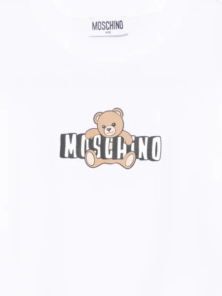 Koszulka dziecięca Moschino biała