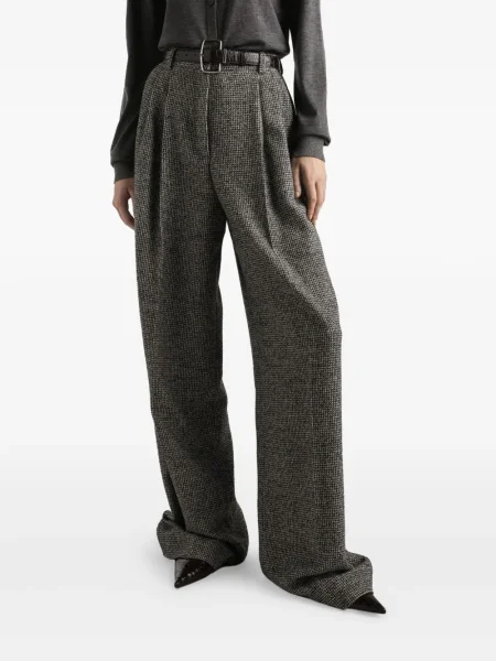 Pantaloni Dolce & Gabbana plisate negru