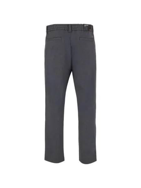 Pantaloni Boss conici cu cordon gri