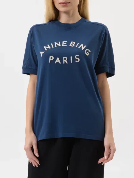 Футболка Anine Bing синя
