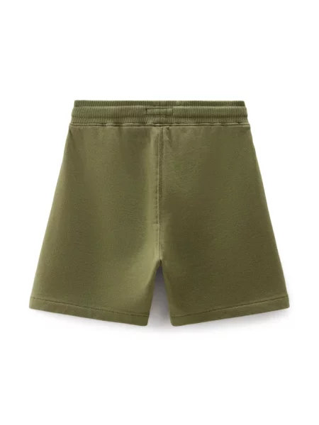 Szorty dziecięce Woolrich zielone