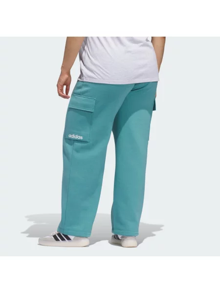 Cargo kalhoty Adidas tyrkysová