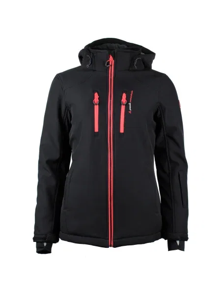 Geacă Peak Mountain softshell negru