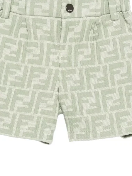 Szorty dziecięce Fendi zielone
