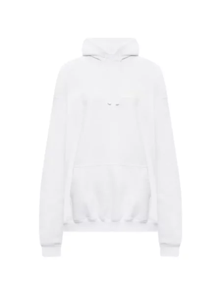 Mikina s kapucňou Vetements biela