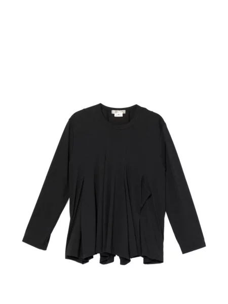 Tricou Comme Des Garçons drapate negru
