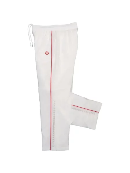 Pantaloni Casablanca cu imagine alb