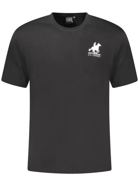 Polo U.s. Grand Polo cu mâneci scurte negru
