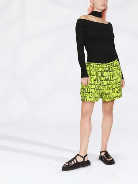 Szorty Just Cavalli z nadrukiem