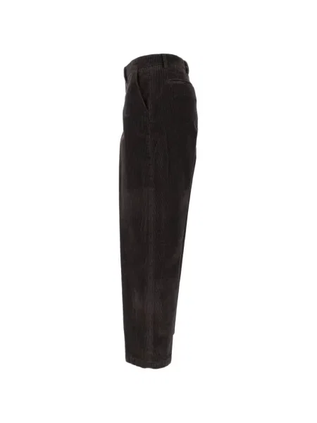 Pantaloni Briglia 1949 de catifea cord maro