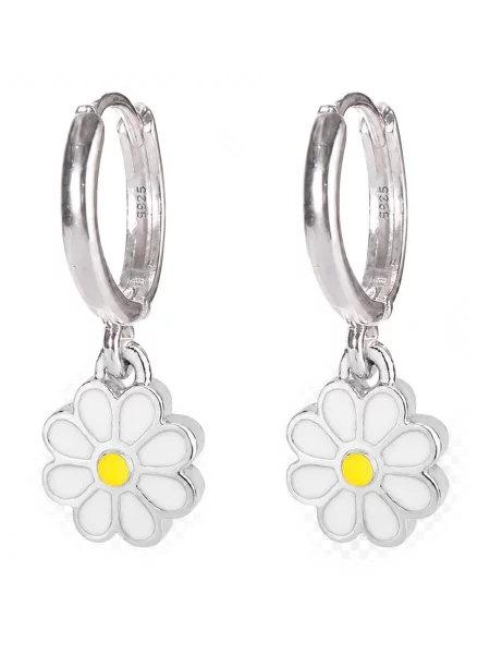 Alster Herz Fülbevalók Daisy ezüst