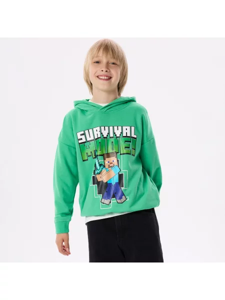 Reserved Minecraft melegítőfelső zöld