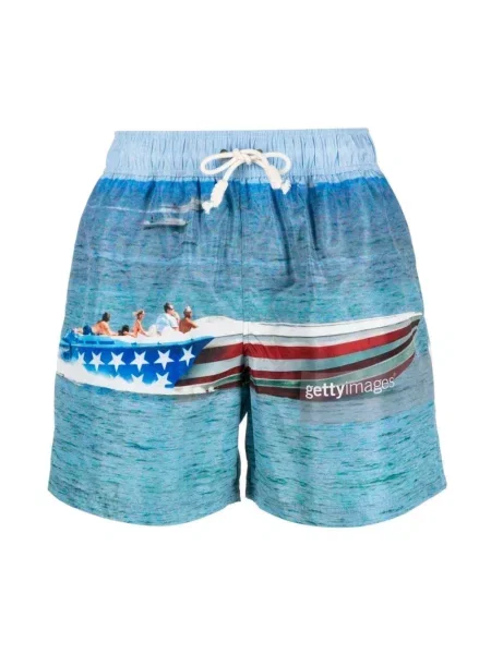 Bokserki Palm Angels niebieskie