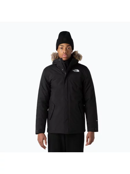 Geacă de puf pentru bărbați The North Face Zaneck negru/negru negru