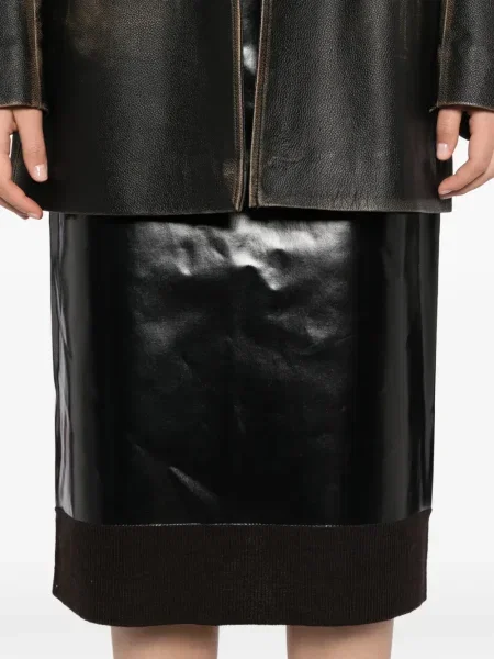 Fustă Mm6 Maison Margiela maro