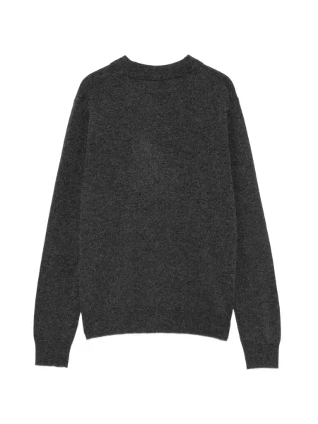 Gulerat tricou polo Aspesi gri