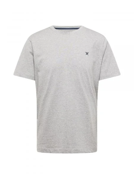 Hackett London Marškinėliai tamsiai mėlyna pilka