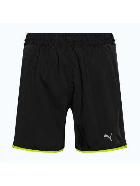 Дамски панталони за бягане PUMA Run Favorite Velocity 5" puma black/with lime pow черно