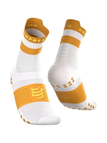 Compressport sportske čarape Pro Racing bijela