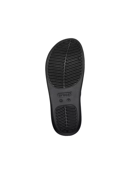 Papucs Crocs Getaway Strappy Sandal W Black fekete