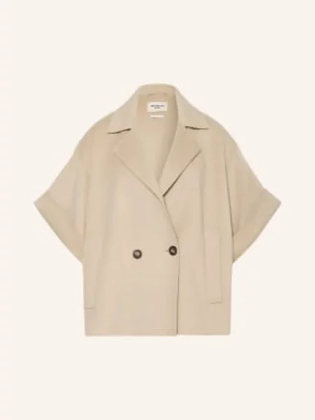 Weekend Max Mara Bunda Neo S Rukávy krémová