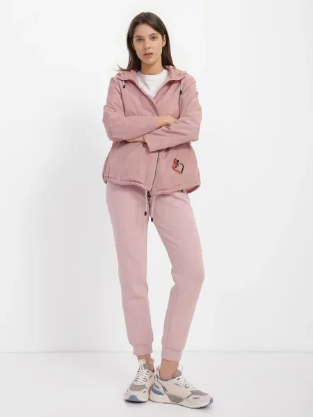 Emporio Armani Демісезонна куртка рожевий