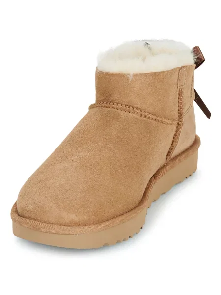 Pantofi Ugg cu funde maro
