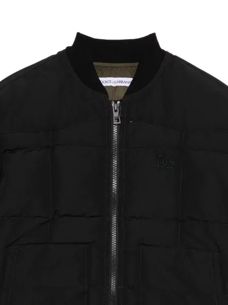 Kurtka bomber dziecięcy Dolce And Gabbana czarny