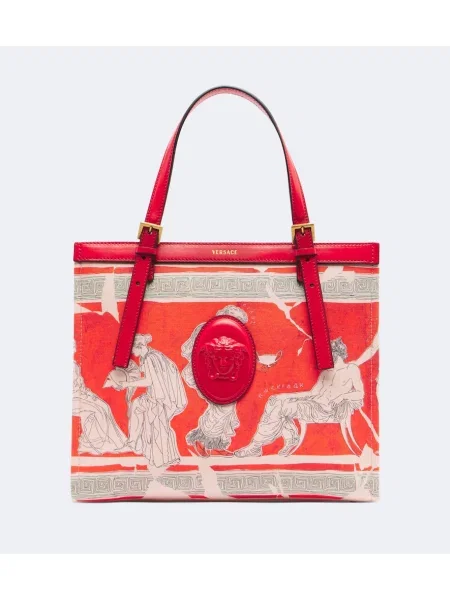 Geantă shopper Versace roșu