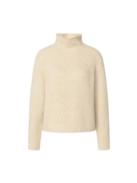 Sweter Windsor wełniany beżowy