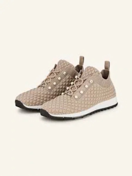 Jimmy Choo Sneakersy Veles S Umělými Perlami černošedá