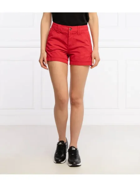 Pepe Jeans London Pantaloni scurți BALBOA roșu