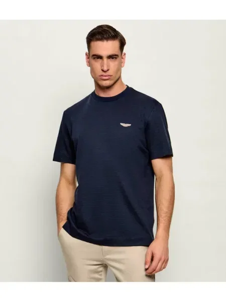 BOSS BLACK Tricou C-Taut | BOSS X ASTON MARTIN | cu adaos de in negru