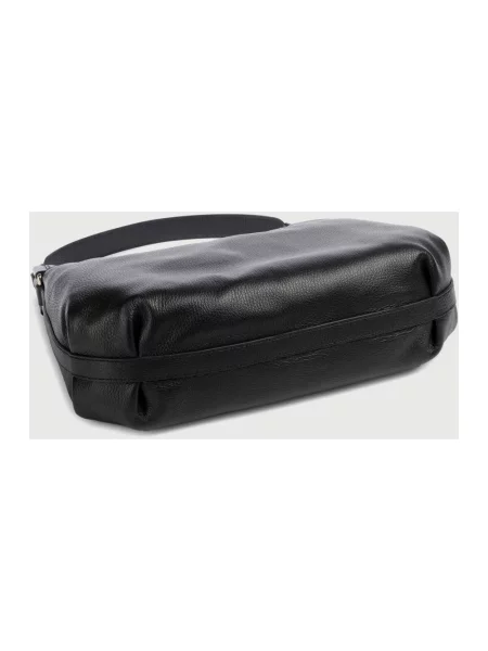 Torebka hobo Coccinelle skórzana czarna